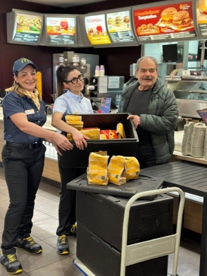 A Cagliari 200 pasti caldi a settimana donati da McDonald’s e Fondazione Ronald McDonald insieme a Banco Alimentare della Sardegna