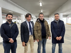 Cagliari, riaperto il parcheggio di via Cesare Battisti