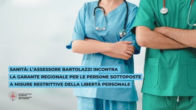 Sanità, assessore Bertolazzi incontra la garante regionale per le persone sottoposte a misure restrittive della libertà personale