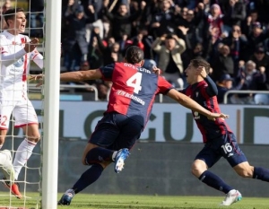 Maric riprende il Cagliari, alla Domus finisce 1-1