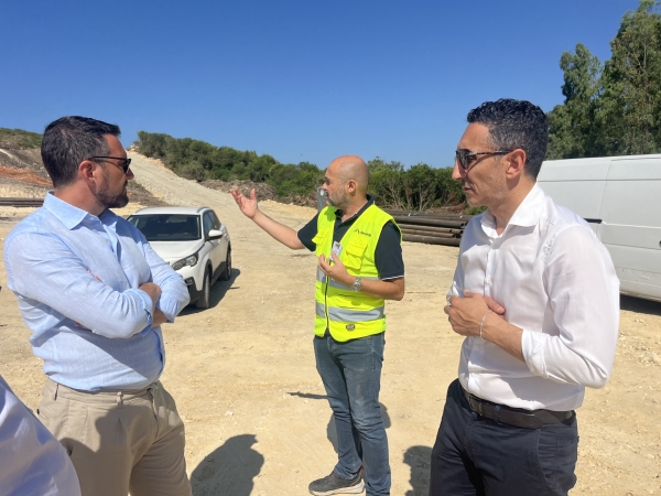 Sopralluogo nei cantieri di completamento della 4 corsie Sassari-Alghero