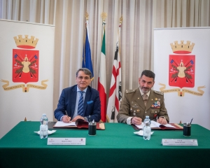 Siglata la convenzione di stage tra il comando militare Esercito Sardegna e E I.E.R.F.O.P. onlus
