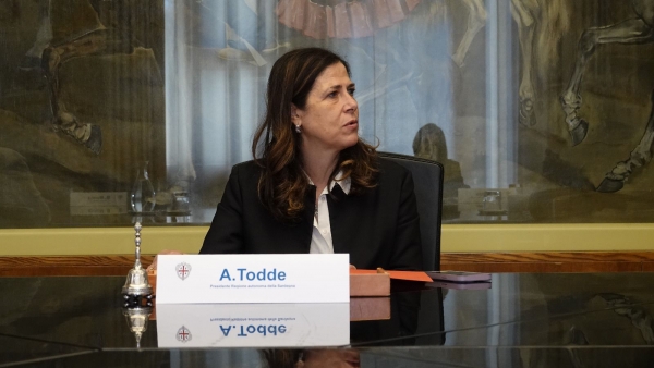 Dichiarazioni programmatiche, l&#039;intervento della presidente Todde