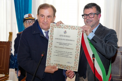 Lorenzo Giannuzzi con Alioska Baccarini