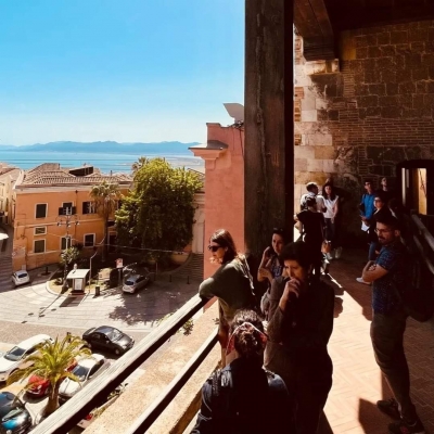 Cagliari. Gli specialisti della Scuola in visita alla Torre di San Pancrazio