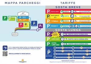 Aeroporto di Cagliari, apre il nuovo parcheggio a pagamento: 250 posti auto