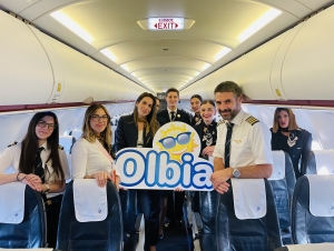 Aeroporto di Olbia: inaugurato il nuovo collegamento diretto Atene – Olbia
