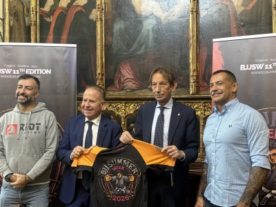 Cagliari capitale mondiale del Brazilian Jiu-Jitsu: mille atleti per la BJJ Summer Week 2026