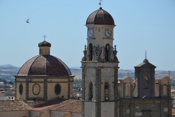 Una veduta di Sanluri