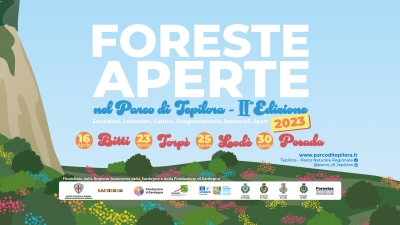 Foreste aperte 2023, dal 16 al 30 aprile al via a Bitti, Torpè, Lodè e Posada escursioni, laboratori esperienziali, sport, enogastronomia, cultura e spettacoli