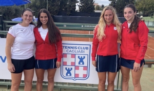 Tennis Club Cagliari pronto per la Serie A1: domenica il debutto, in trasferta a Prato