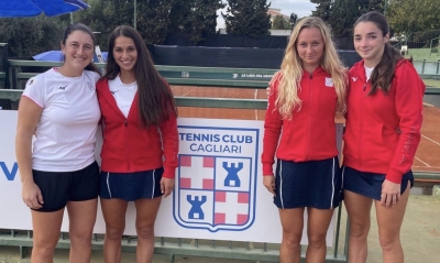 Tennis Club Cagliari pronto per la Serie A1: domenica il debutto, in trasferta a Prato