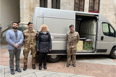 La solidariet&agrave; di Cagliari vola in Libano grazie alla Brigata Sassari