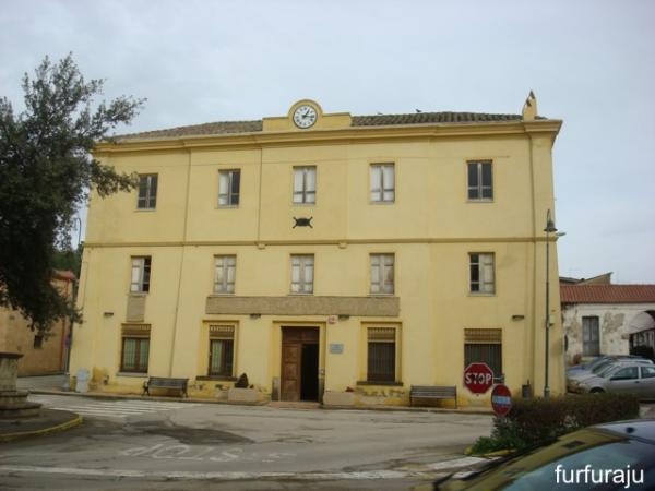 Sanluri, Una veduta dell'ex Monte granatico (si ringrazia furfura,ju)