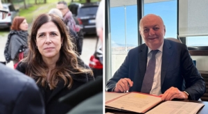 La presidente Alessandra Todde e l'assessore Emanuele Cani oggi a Roma per incontrare il ministro Pichetto Fratin