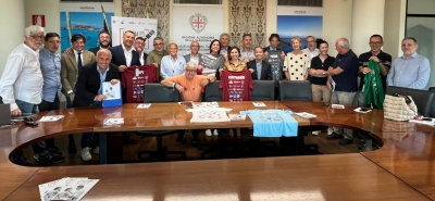 Cagliari. Organizzatori, sportivi, politici, amministratori, cronisti, dirigenti e appassionati alla seconda conferenza stampa per l'Ussi-Min&agrave;