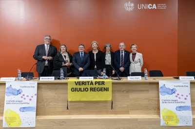 Il pool dell'ateneo di Cagliari che ha preso parte a UniStem day 2025. (foto di Maksim Krylenka)